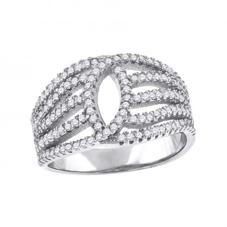 925 Fancy Cz Ring