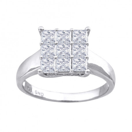 925 Fancy Cz Ring