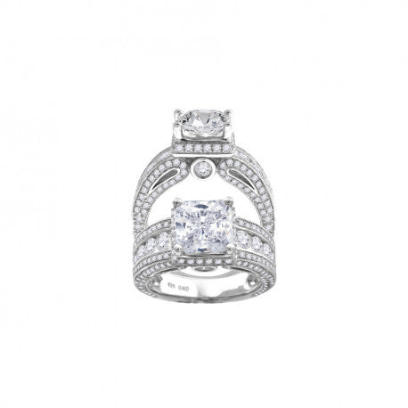 925-Ladies Fancy Cz Rings