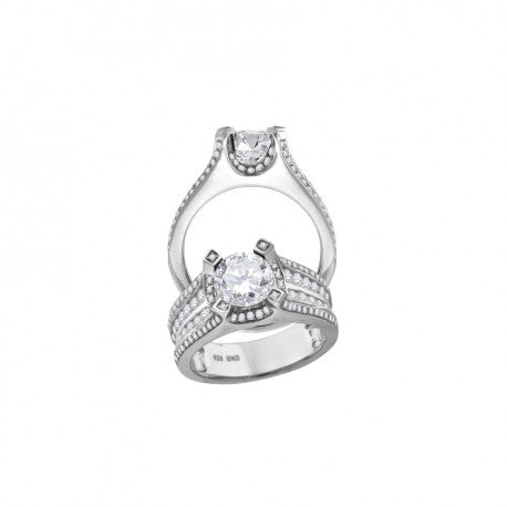 925-Ladies Fancy Cz Rings