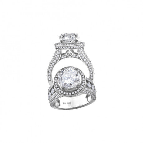 925-Ladies Fancy Cz Rings