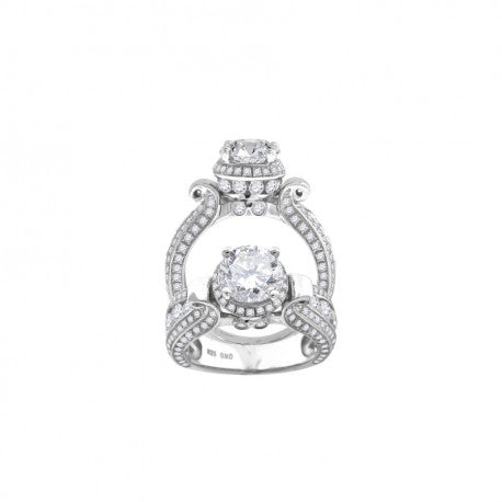 925-Ladies Fancy Cz Rings