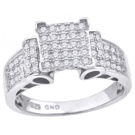 925 Ladies Fancy CZ Rings