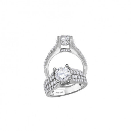 925-Ladies Fancy Cz Rings