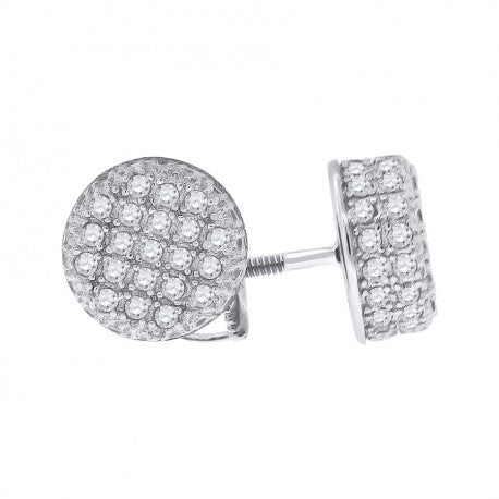 925-Micro Pave Cz Earring
