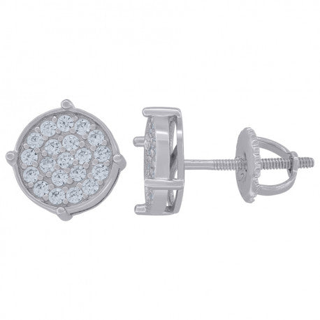 925-Micro Pave Cz Earring