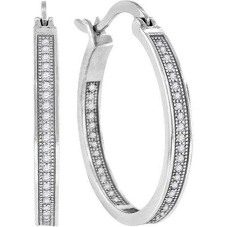 925 Micro Pave Earrings