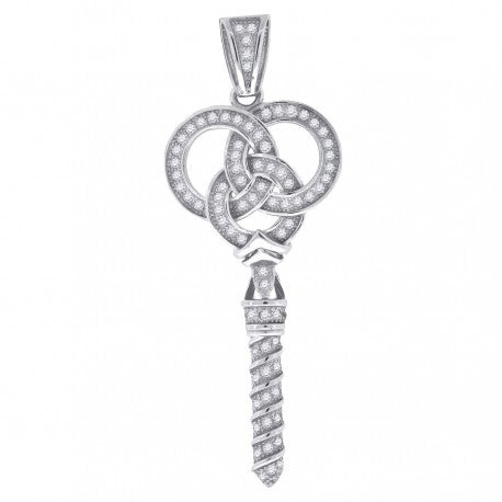 925 Micro-Pave Pendant
