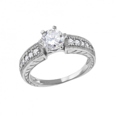925 Micro-Pave Ring