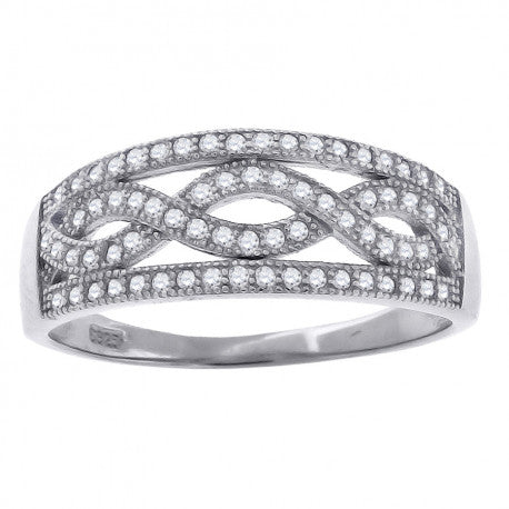 925 Micro-Pave Ring