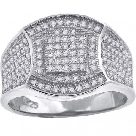 925 Micro-Pave Ring