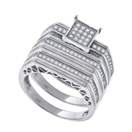 925 Micro-Pave Ring