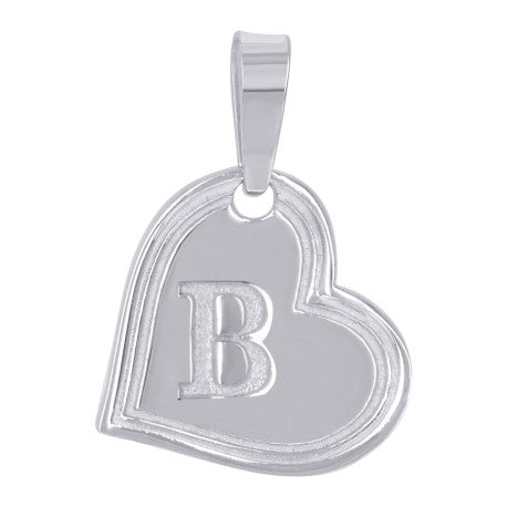 925 Sertling Silver "B" Initial