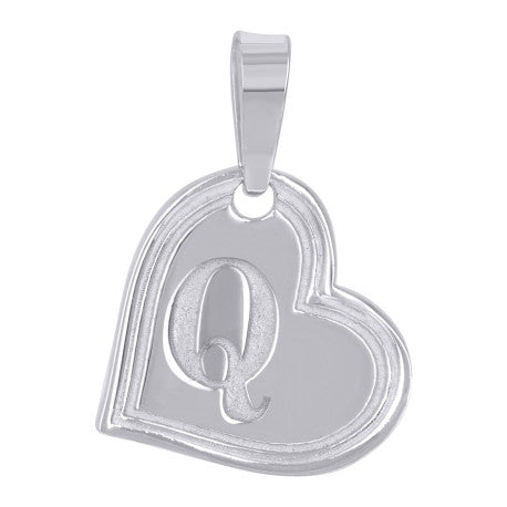 925 Sertling Silver "Q" Initial