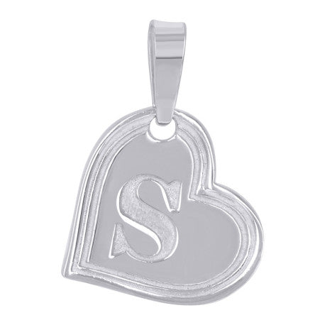 925 Sertling Silver "S" Initial
