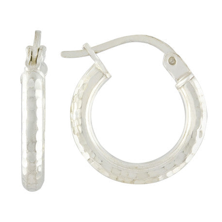 925-Silver 2.5mm-15/S Hoop Earrings