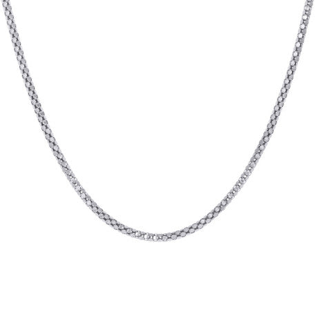 925 Silver Fancy Chain Rhodium Plated