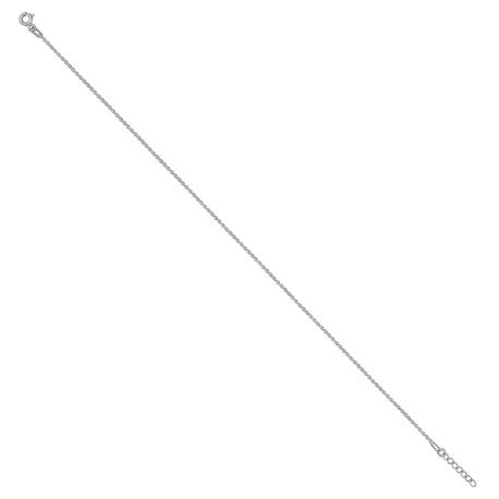 925 Silver Fancy Chain Rhodium Plated