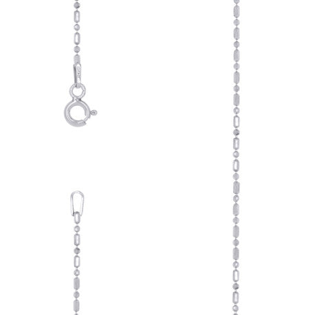 925 Silver Fancy Chain Rhodium Plated