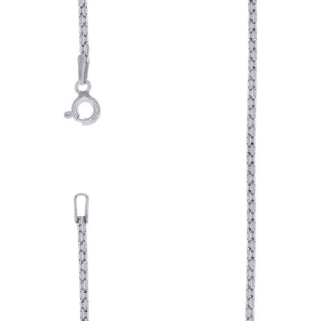 925 Silver Fancy Chain Rhodium Plated