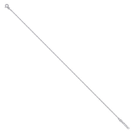 925 Silver Fancy Chain Rhodium Plated