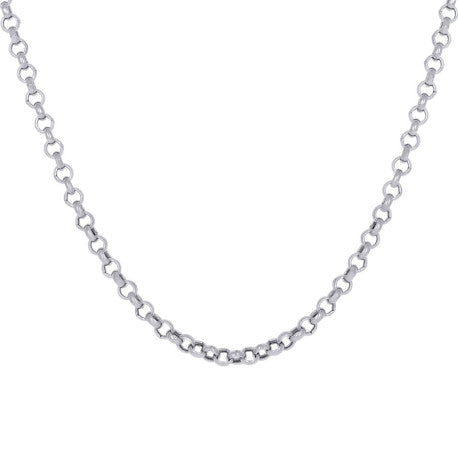 925 Silver Fancy Chain Rhodium Plated