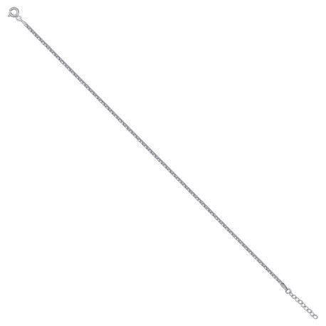 925 Silver Fancy Chain Rhodium Plated