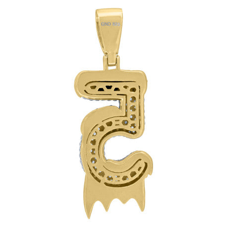 925-Silver Pendant "5" Number