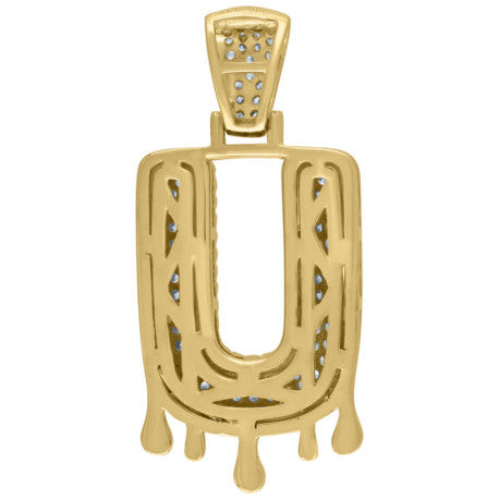 925-Silver Pendant "U" Initial