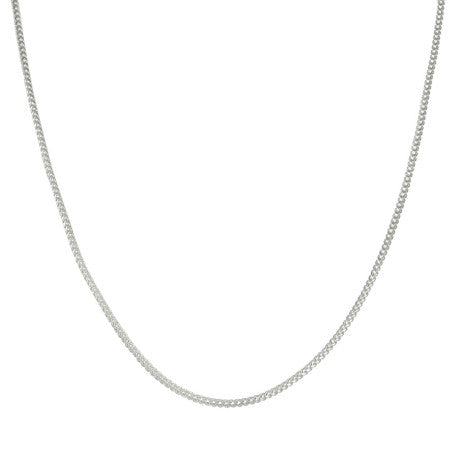 925 Silver Solid Franco Chain Silver 030 0.5mm