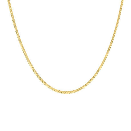 925 Silver Solid Franco Chain Yellow 130 1.5mm