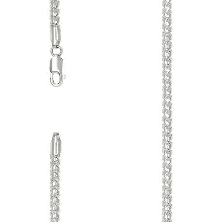 925 Silver Solid Franco Chain Silver 300 3mm