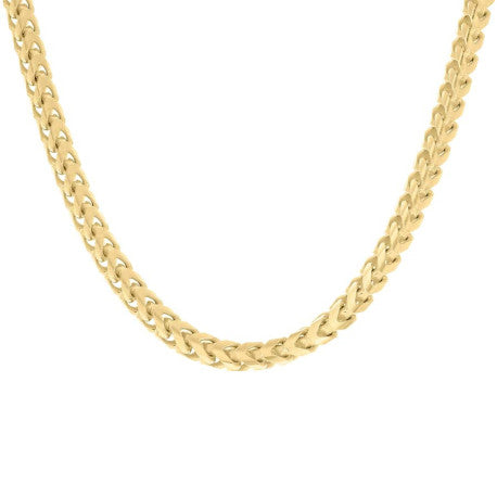 925 Silver Solid Franco Chain Yellow 470 5mm