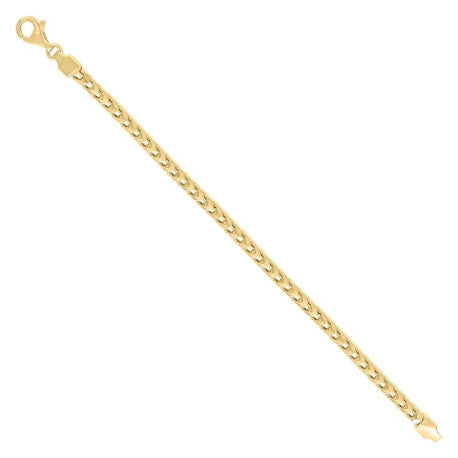925 Silver Solid Franco Chain Yellow 470 5mm