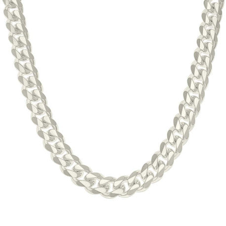 925 Sterling Silver Solid Miami Cuban Chain Silver 350 11.8mm