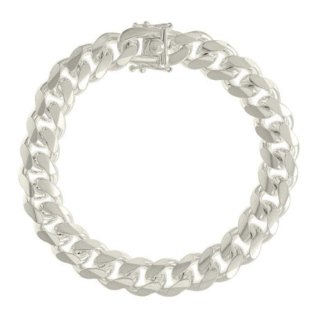 925 Sterling Silver Solid Miami Cuban Chain Silver 350 11.8mm