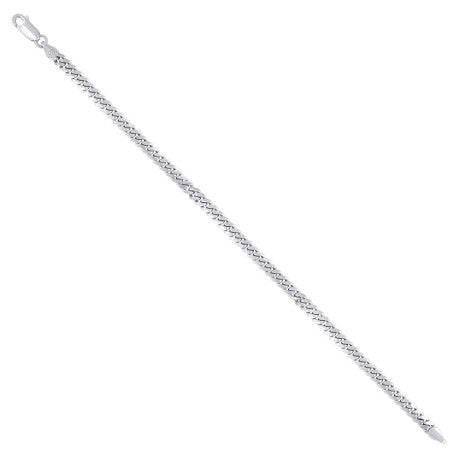 925 Sterling Silver Solid Miami Cuban Chain Rhodium 100 3.5mm