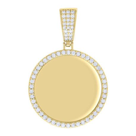 925 Sterling Silver 1.20Ct Moissanite Pendant