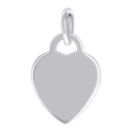 925 Sterling Silver 6.5mm Pendant Silver Plated
