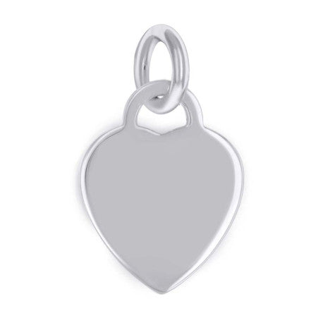 925 Sterling Silver 6.5mm Pendant Silver Plated