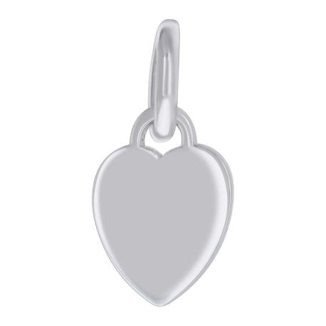 925 Sterling Silver 6.5mm Pendant Silver Plated