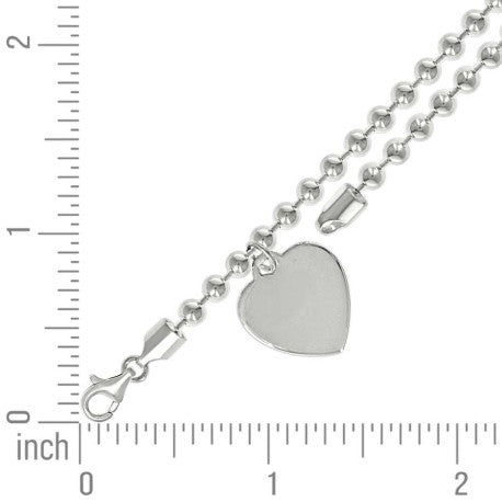 925 Sterling Silver Bracelet 7.5"
