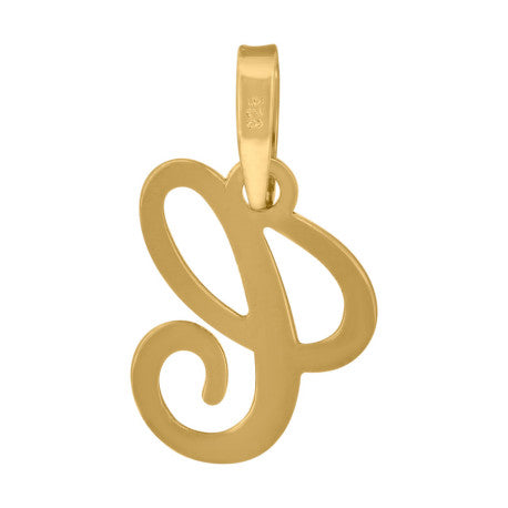 925 Sterling Silver "C" Initial Pendant