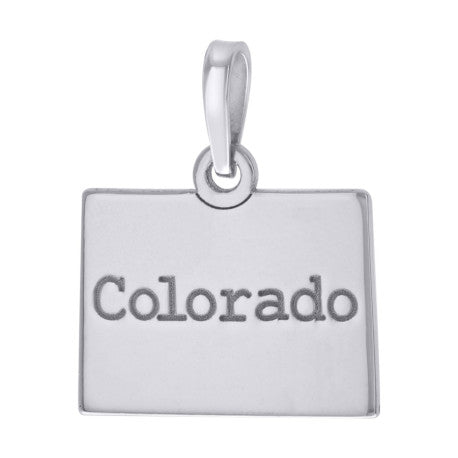 925 Sterling Silver Colorado Pendant