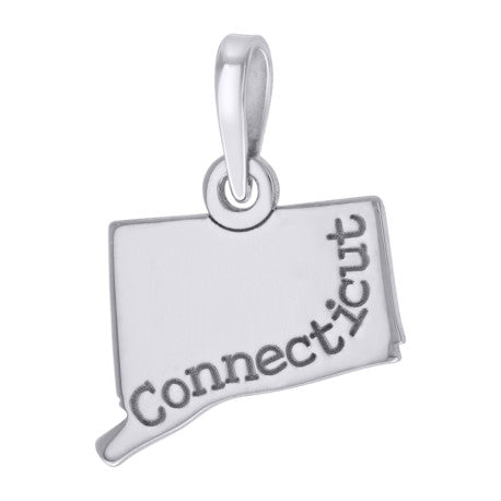 925 Sterling Silver Connecticut Pendant