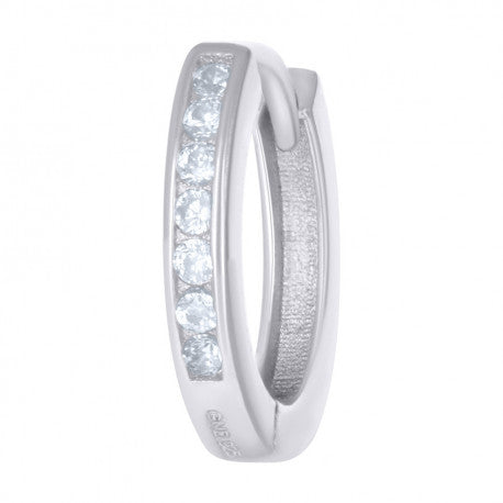 925 Sterling Silver &Cz Earring