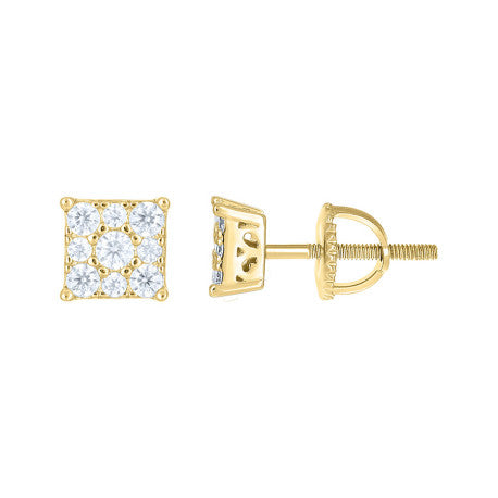 925 Sterling Silver Cz Earrings