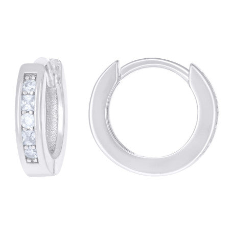 925 Sterling Silver Cz Earrings