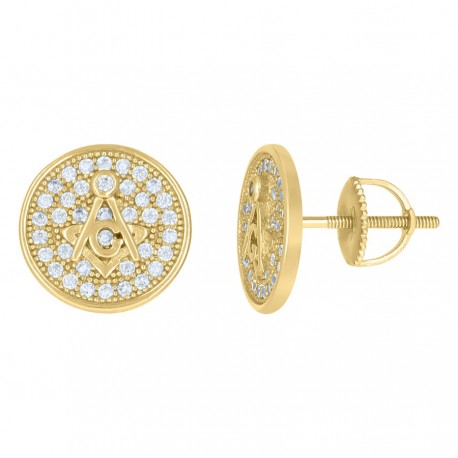 925 Sterling Silver CZ Earrings