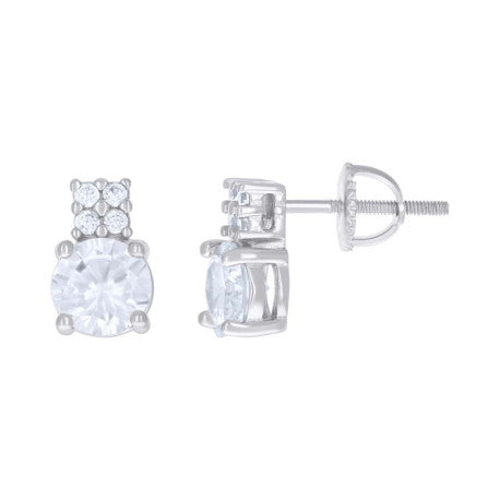 925 Sterling Silver Cz Earrings